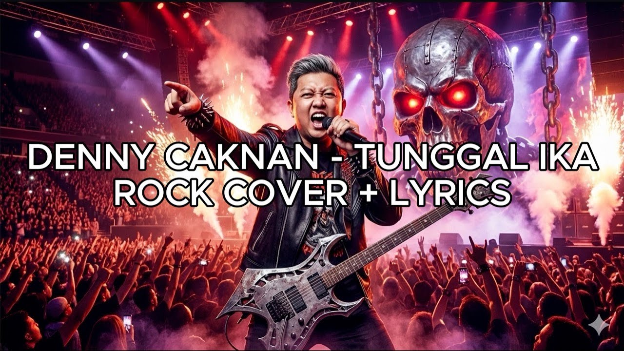 DENNY CAKNAN - TUNGGAL EKA ( ROCK COVER + LYRICS )