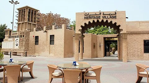 Tour of Central Abu Dhabi Heritage village & Qasr al Hosn