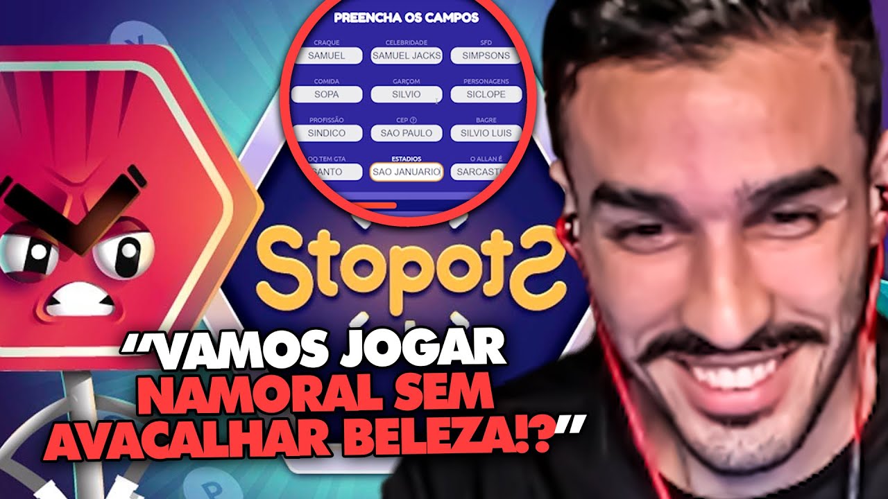 STAG JOGA: ADEDANHA OU STOP? NÃO VALE OLHAR O CHAT! - STOPOTS | Clipes do Stag