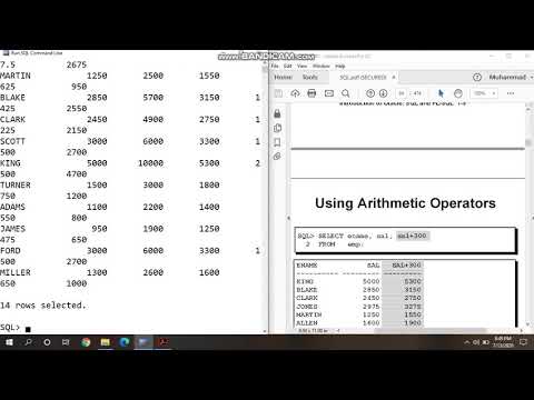 Lec#11: Arithmetic operations in SQL
