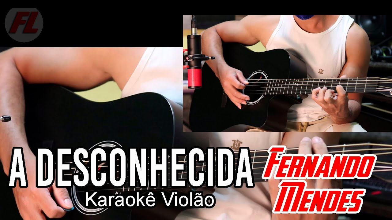 A desconhecida Fernando Mendes Karaokê violão (D)
