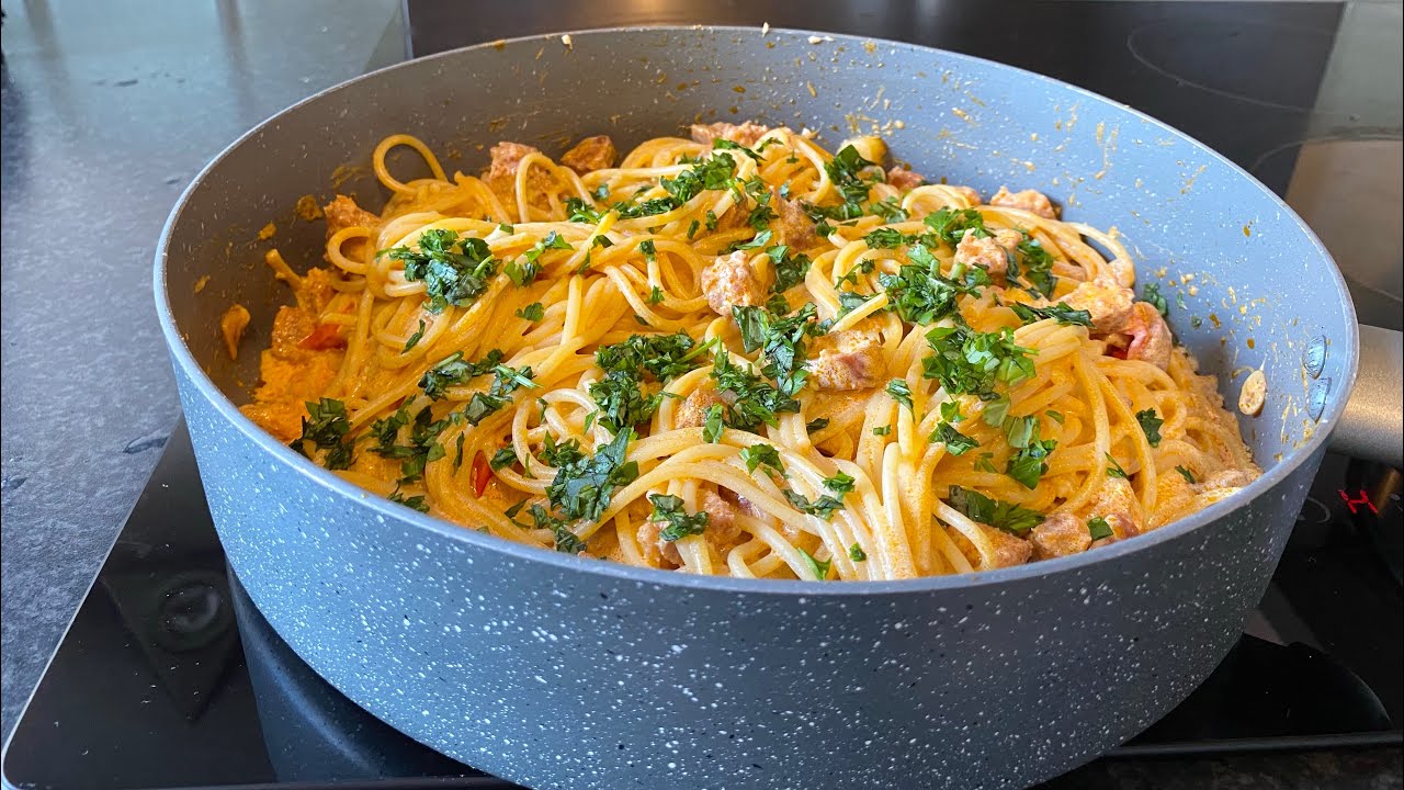 How to make the BEST Chorizo Spaghetti Recipe YouTube