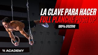 Clave Para Hacer El Full Planche Push Up 100% Efectivo