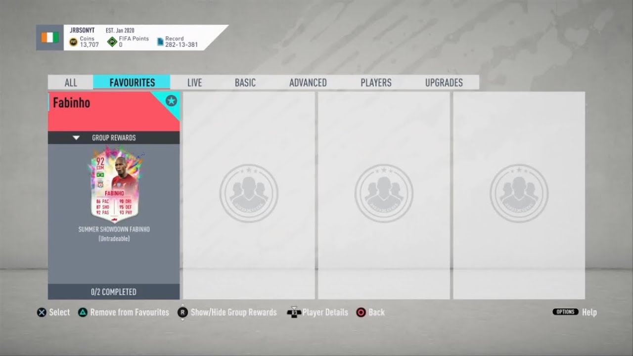 FIFA 20 SUMMER SHOWDOWN FABINHO SBC CHEAPEST SOLUTION