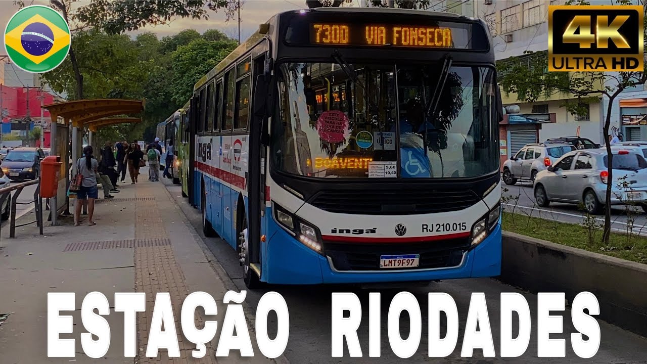 Estação Riodades, Alameda São Boaventura (Niterói/RJ) - Movimentação de Ônibus #138 