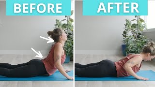 Yoga for Low Back Pain Relief: Cobra Pose without Pain