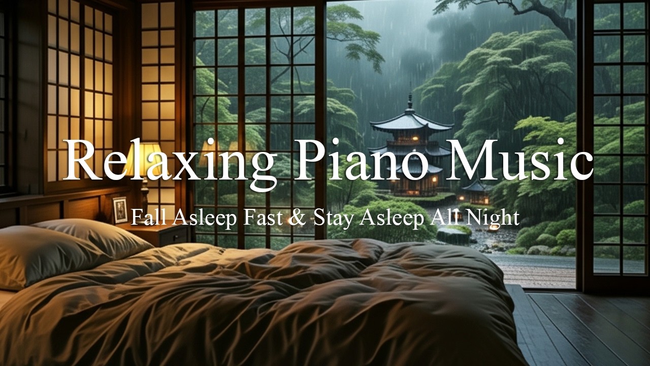 Stress Relief & Insomnia Healing | Deep Relaxing Piano Music with ...