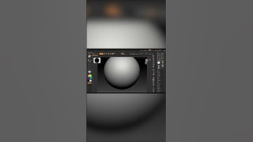 ZBrush Interface Part 6  #art #3dcompositing #3dmodelingtutorial #animation #tutorial