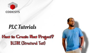How to Create a New Project? |Structured Text (Blink Function) | PLC Basics | PLC Logic