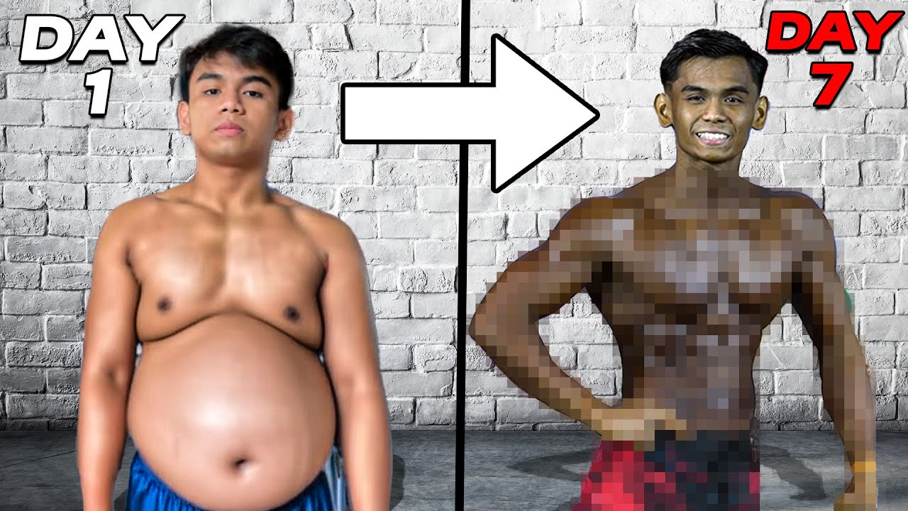 Biglaang BODYBUILDING COMPETITION - 7 DAYS Transformation