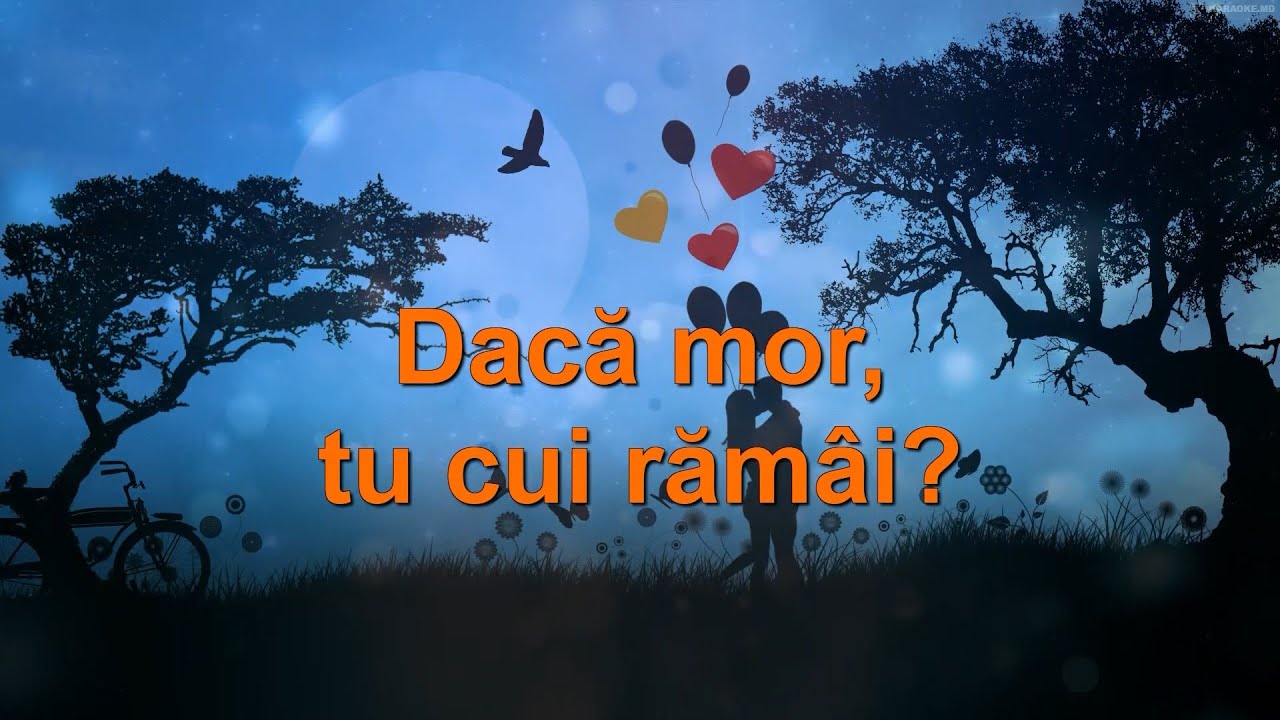 Macovei. "Dacă mor, tu cui rămâi?". 🄺🄰🅁🄰🄾🄺🄴 - YouTube