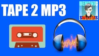 Transfer Cassette Tape To MP3 Using Audacity