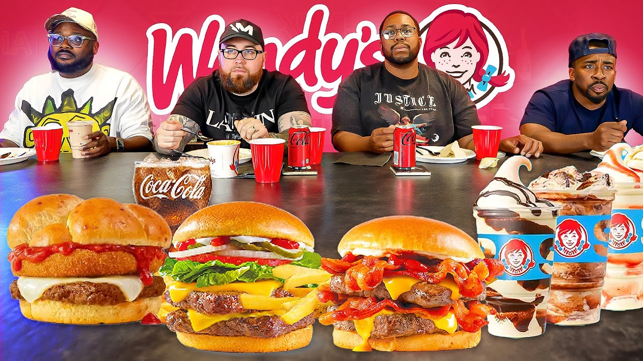 Wendys Full Menu Review!