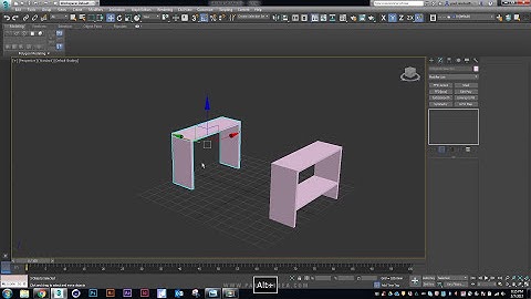 3D Studio Max Tutorial - Photorealistic Coffee Table (Part 1 - Modeling)