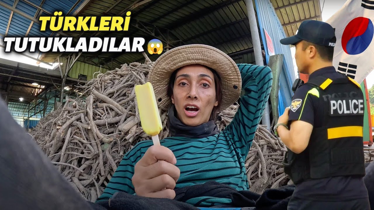 Türk Arkadaşlar Çalışırken Baskın Yedi Polis Karakola Götürdü! 🇰🇷