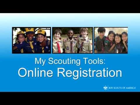 MyScouting Tools Online Registration