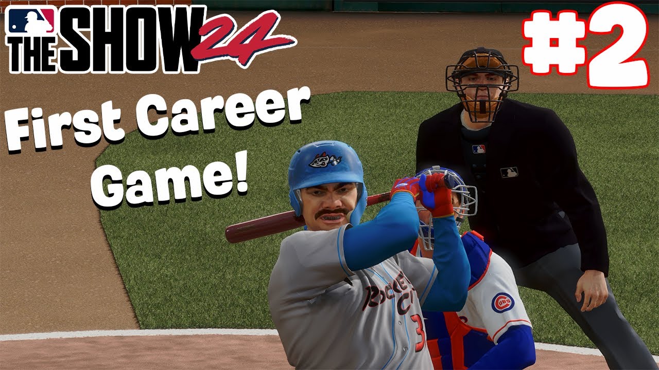 First career game! | MLB 24 Road to the Show - Part 2 - YouTube