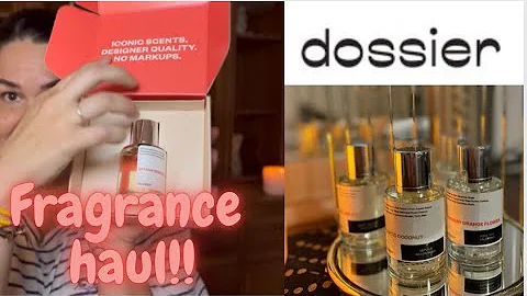 Dossier Haul | First Impressions NOT SPONSORED | #perfumehaul