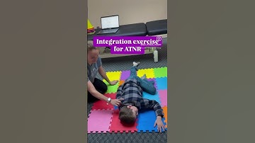 The Lizard is a great exercise for ATNR integration ✅ #reflexes #pediatrics #physio #physicaltherapy