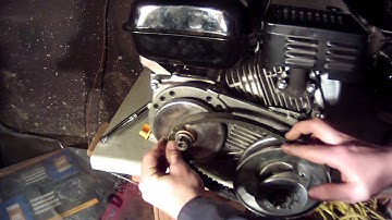 How to install tav2 torque converter...home made go kart build (part4)