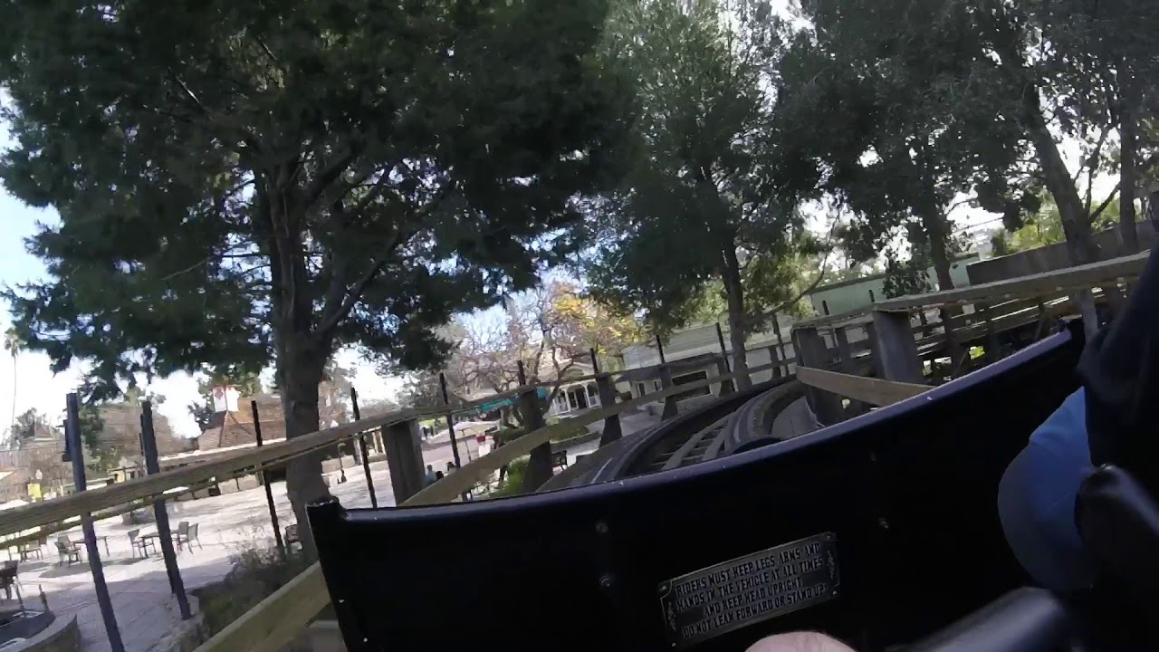 Ghost Rider Front Seat at Knott’s Berry Farm POV - YouTube