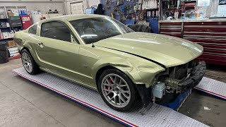 2006 Ford Mustang Quarter Panel Replacement Part 2