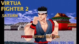 Virtua Fighter 2  Attract Demo & FMV  Sega / AM2  SEGA SATURN  1080p60