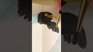 O’ahu Myna Bird Painting