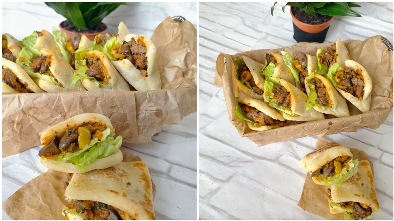 مني بطبوط معمر بالكبد الدجاج حشوة لذيذة وسهلة