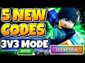 *5 NEW* ALL WORKING 3V3 MODE UPDATE CODES FOR BLUE LOCK RIVALS IN JANUARY 2026 | ROBLOX BLR CODES