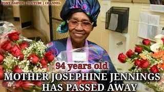 Gino Jennings Mother Josephine Jennings has passed away at 94  | #LETSTALK PART 64 with Tony Harvin