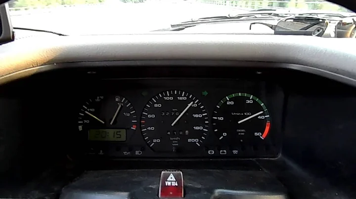 Westfalia  2.4D 57kw  autoban max speed