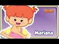 Video thumbnail of "Mariana - Gallina Pintadita 1 - Oficial - Canciones infantiles para niños y bebés"