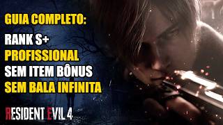 GUIA COMPLETO: RANK S+ NO PROFISSIONAL - SEM ITEM BÔNUS - SEM BALA INFINITA / RE4 REMAKE screenshot 4