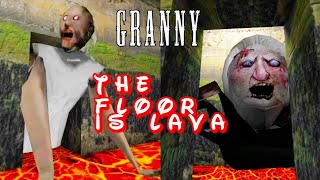 Granny v1.8.1 The Floor Is Lava Full Gameplay | Granny New Update Mod