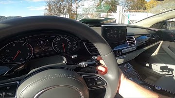 How to Enable or Disable Auto Front Windshield Wipers in AUDI A8 D4 ( 2010 – 2017 )