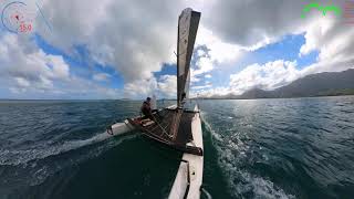 20201230 Sailing Part 2 - wide angle with GPS