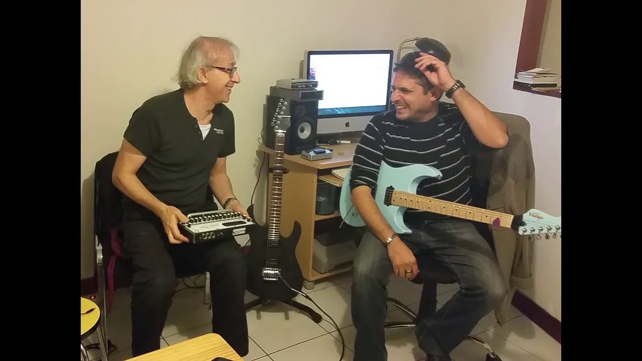 Test: préampli FREDAMP Audio Slave / partie 2 ( tests ) avec 4 guitares différentes