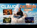 Le clone GRATUIT de Claude Design : j'ai créé un site PRO + son app mobile