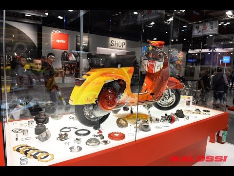 MALOSSI RACING MULTIPLE SPEED GEAR (Z10-15-18-20) VESPA SPECIAL 50 video