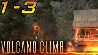 Stuntman: Ignition (Xbox 360) Walkthrough 100%: Aftershock, Scene 3 - Volcano Climb