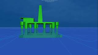 Semisubmersible Mooring Analysis using MOSES