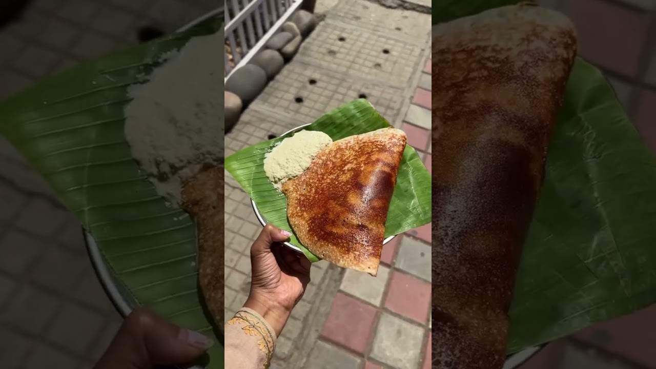 Crowd favourite Benne masala dosa 