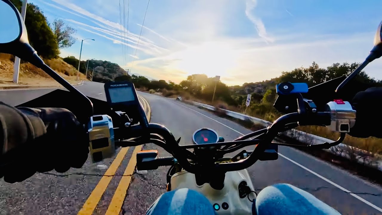 Honda Ruckus Simi Valley to San Fernando Valley Santa Susana Pass