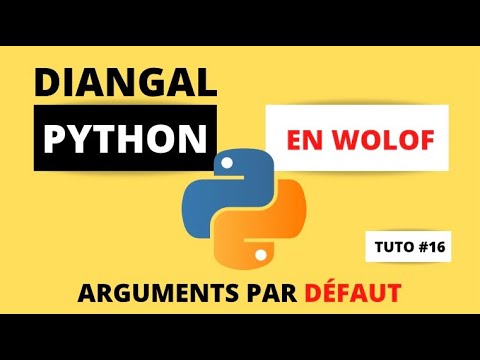 Python Tutoriel n.16 | Arguments par défaut | BabaScience SN.
