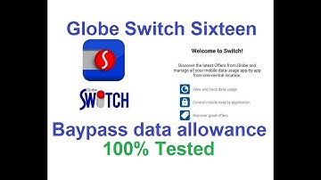 How to Baypass Globe Switch Data Allowance
