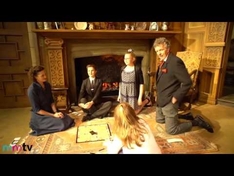 Minimasters play Cluedo with the cast of The Mousetrap