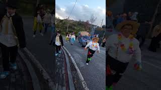 Um pouco do carnaval em uma aldeia de Portugal