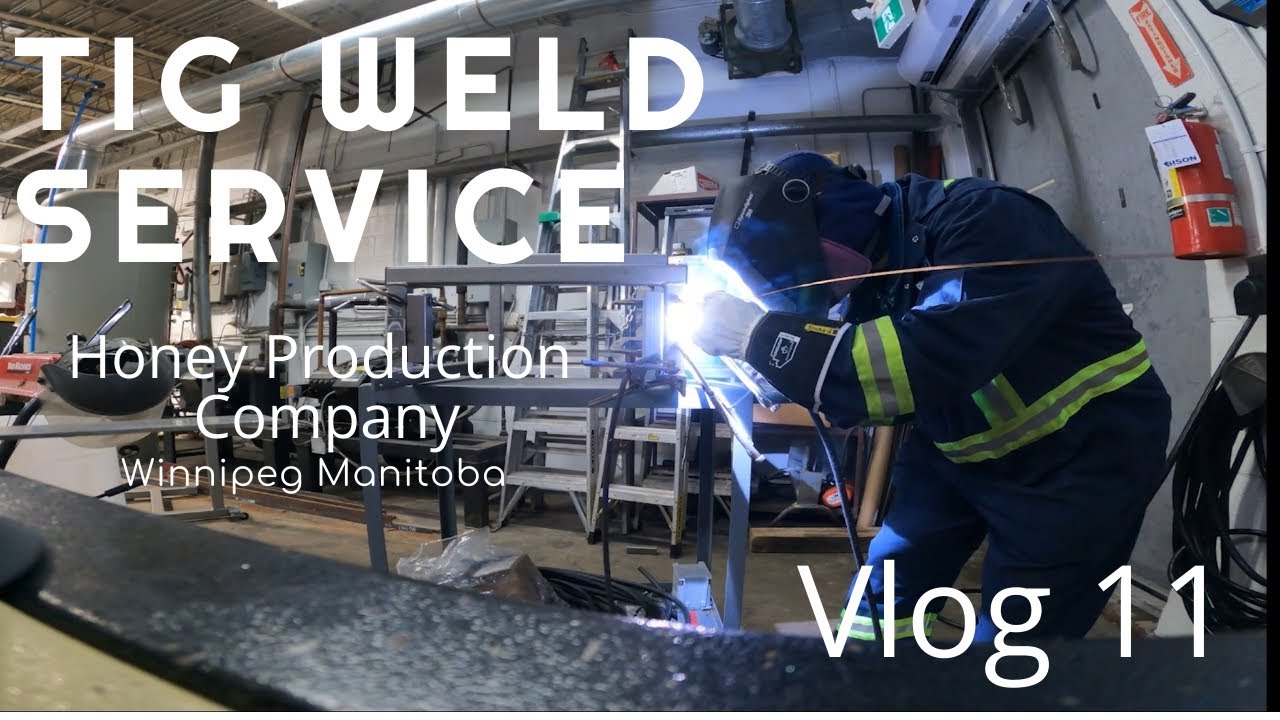Outside Job using TIG Welding Winnipeg Weldor YouTube