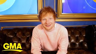 We played Ask Me Anything with Ed Sheeran backstage at 'GMA' l GMA